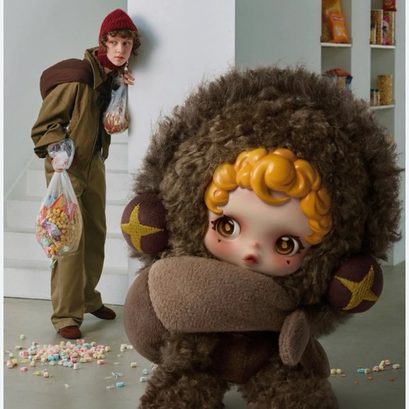 POP MART Accessories - POP MART “Sneaky Chestnut” Skull Panda “you found you!”